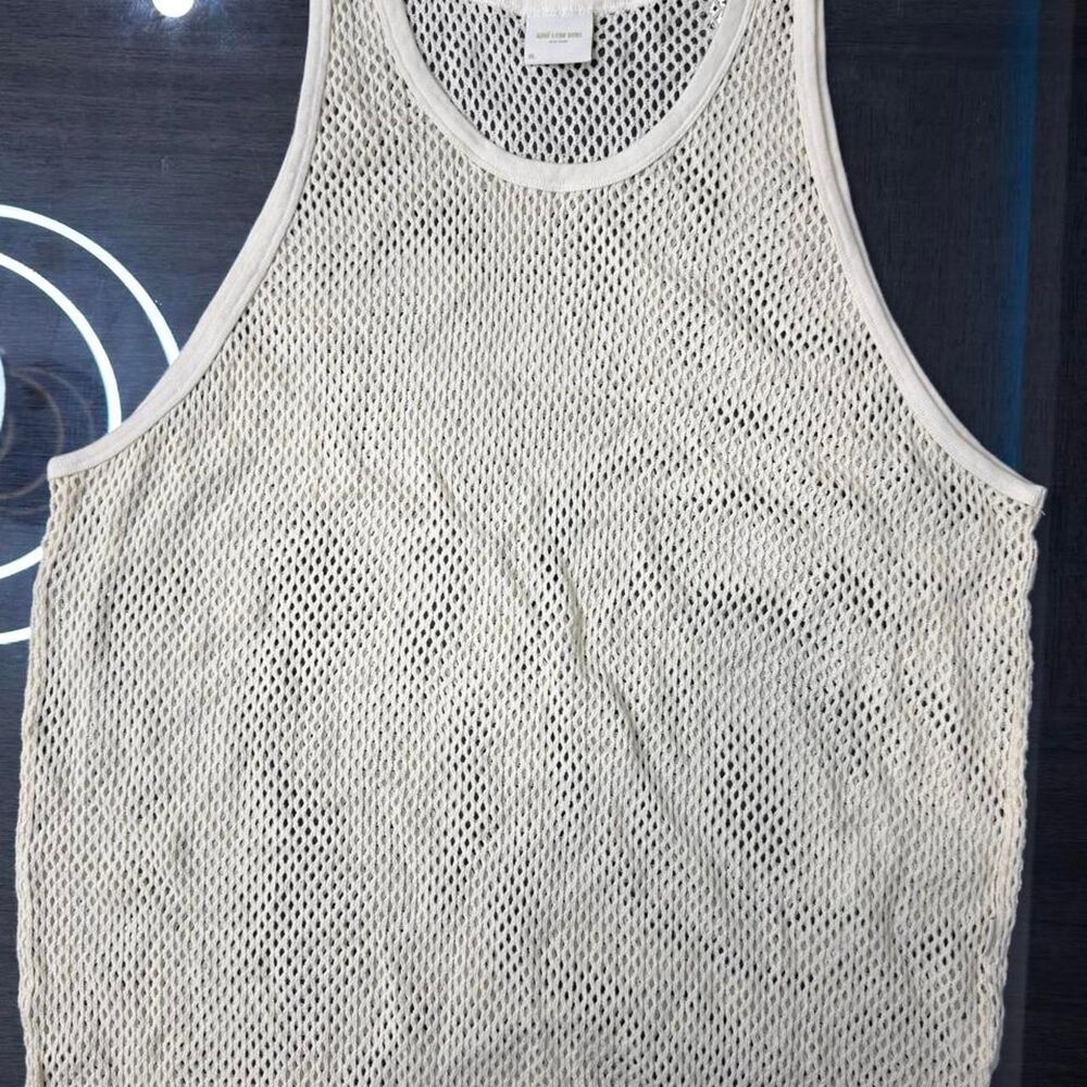 Aime-leon-dore Men's Cream and White Vest